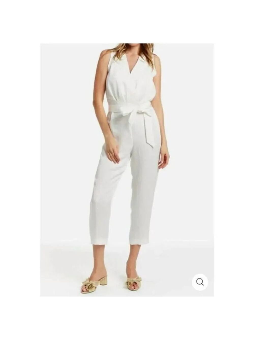 Drew Kyra Jumpsuit In White Sz XS